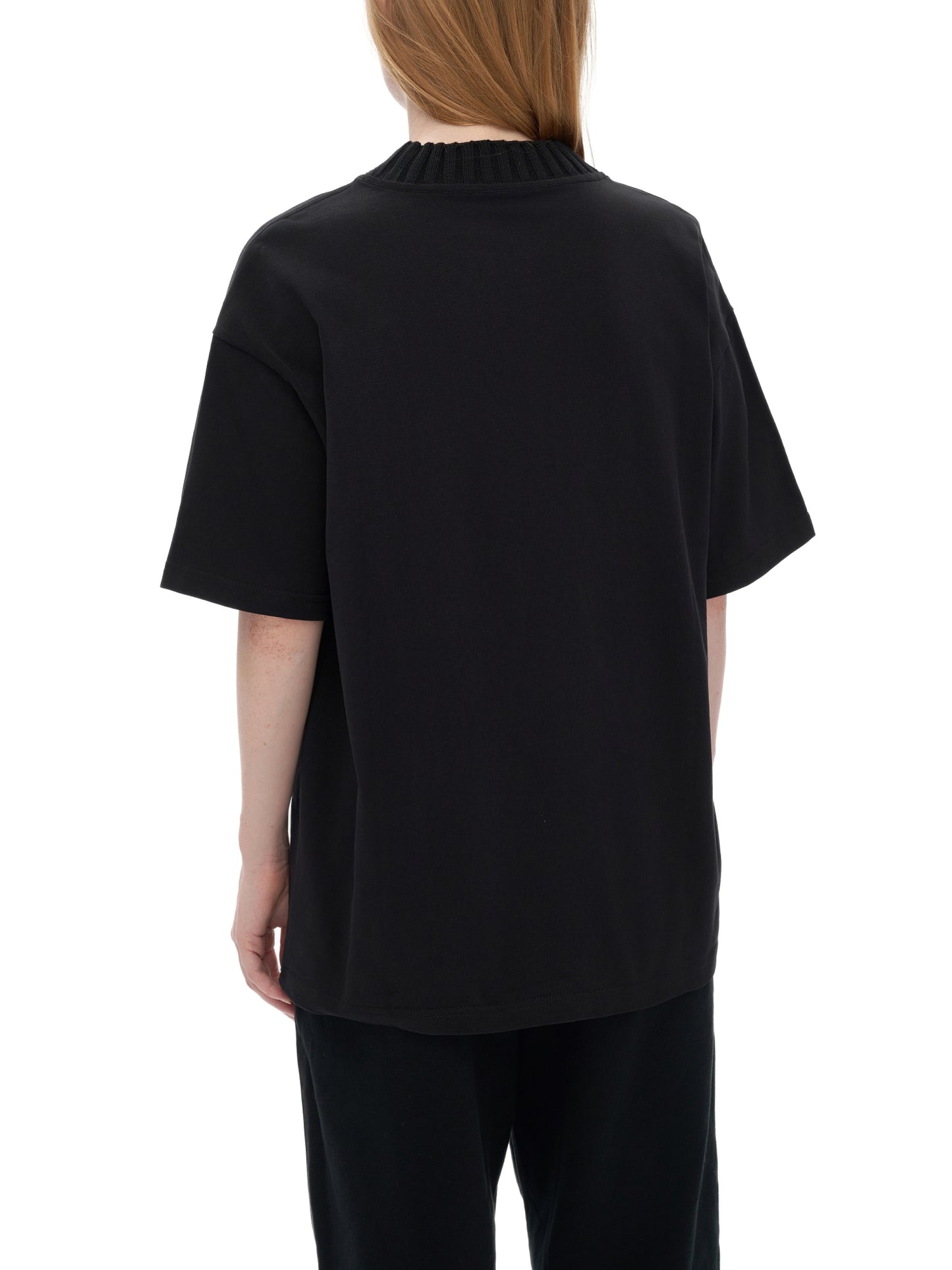 "God Candle" Heavyweight Knitted Round Neck T-Shirt - 305 GSM