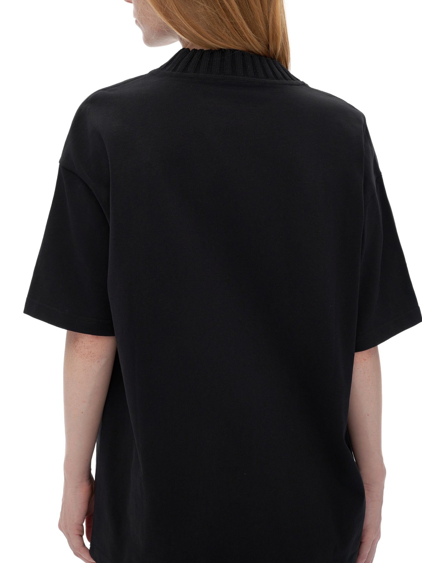 "God Candle" Heavyweight Knitted Round Neck T-Shirt - 305 GSM